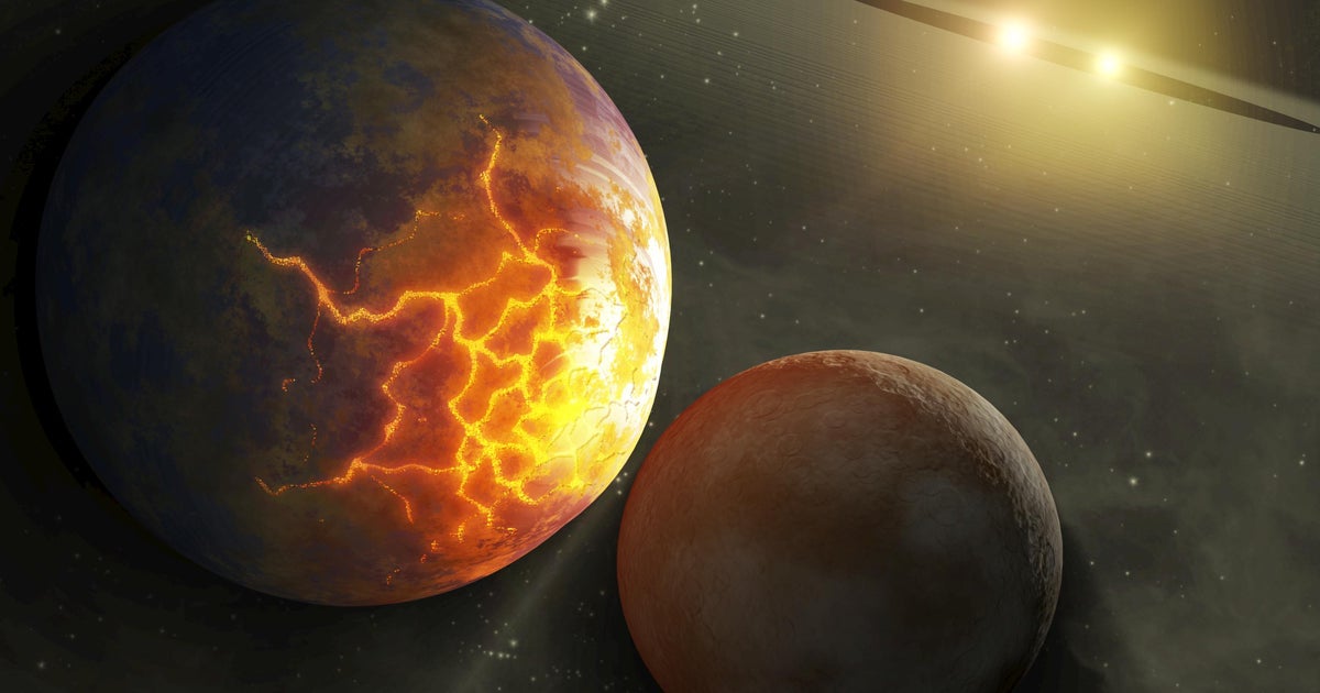 Researchers Find Possible Traces of Planet Collision - CBS News