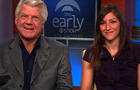 Former Dallas Cowboys and Miami Dolphins head coach Jimmy Johnson and award-winning "Ironman" amputee tri-athlete Kely Bruno discussing "Survivor: Nicaragua" on "The early Show" on Sept. 13, 2010 
