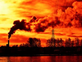 Pollution, air, bad, sky, dirty, generic, red, 4x3