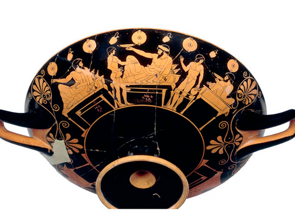 Toasting History 500 Years of Wine Drinking in Ancient Greece Photo