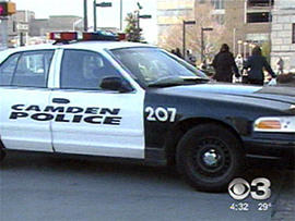 camden police car, squad car, new jersey, file photo