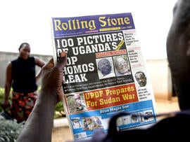 Rolling Stone Uganda anti-gay newspaper