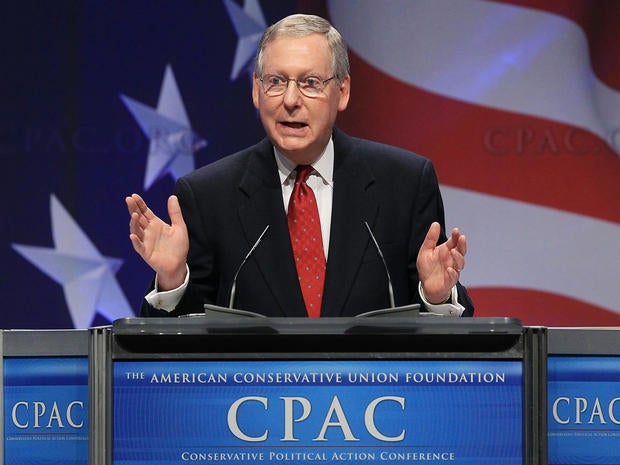 Senate Minority Leader Mitch McConnell