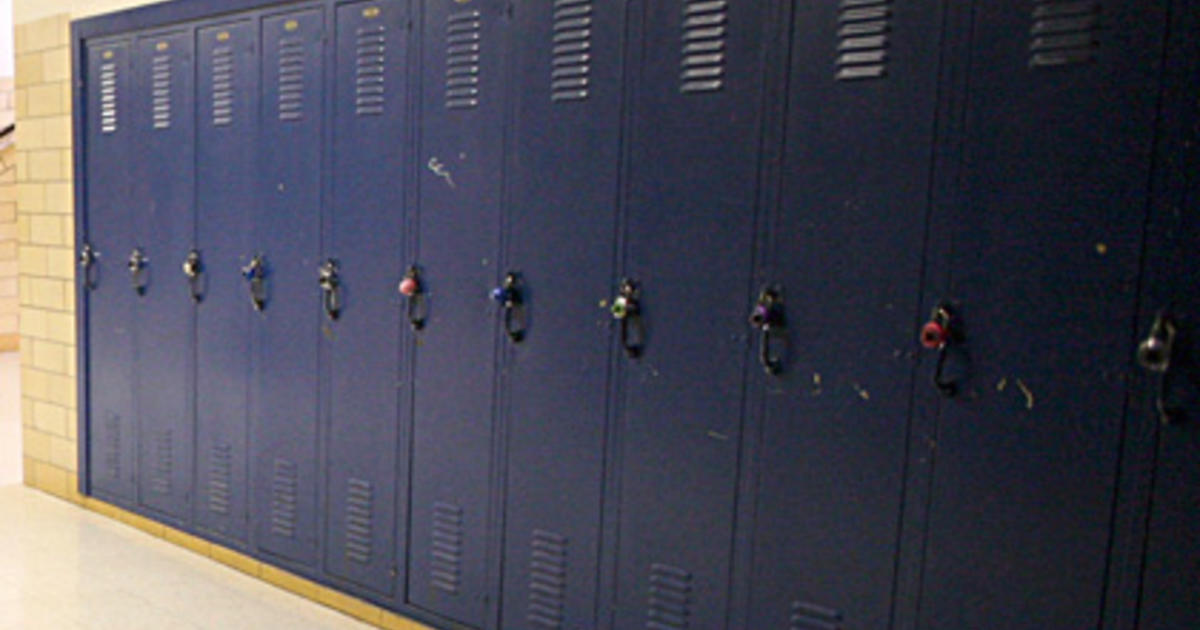 Candid High School Girls Locker Room