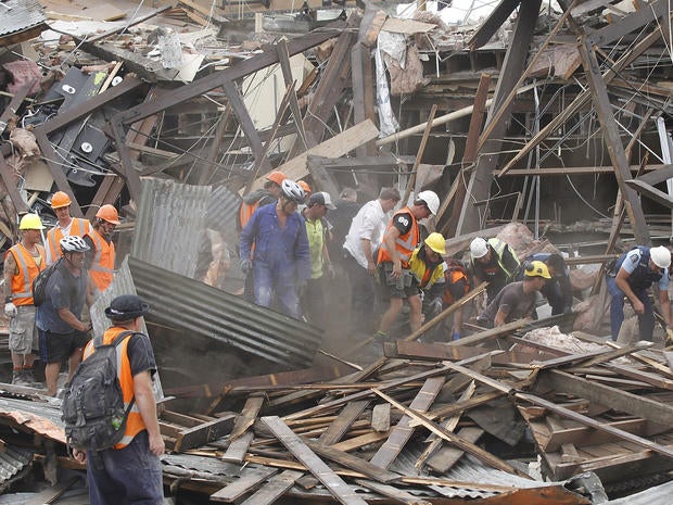 New Zealand earthquake damage