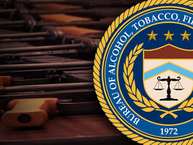 Guns recovered by ATF Agents