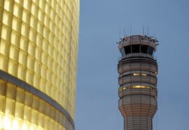 FAA control tower at Reagan National Airport