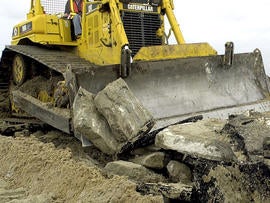 Boys drive excavator at Pa. mine, smash bulldozer
