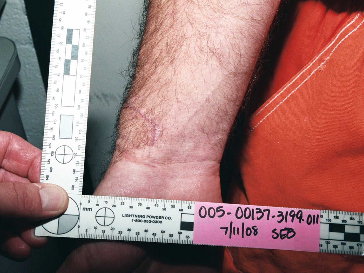 Michael Gargiulo under arrest