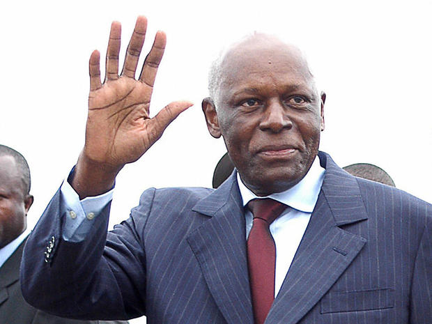 Angola's President Jose Eduardo dos Santos 