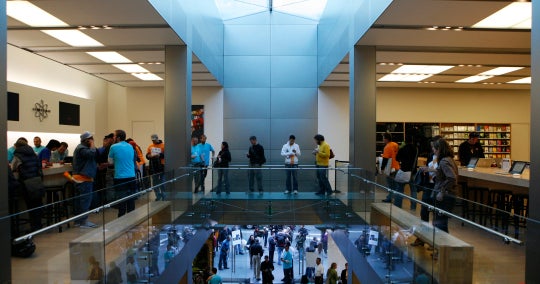 The World S Coolest Apple Stores Cbs News