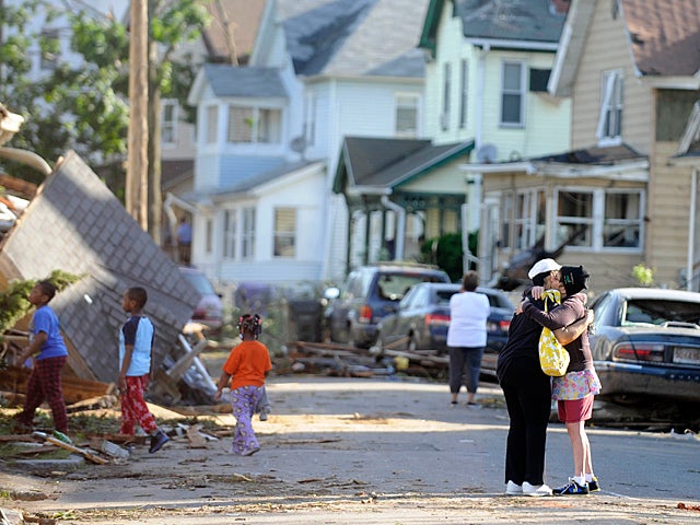 Massachusetts tornado CBS News