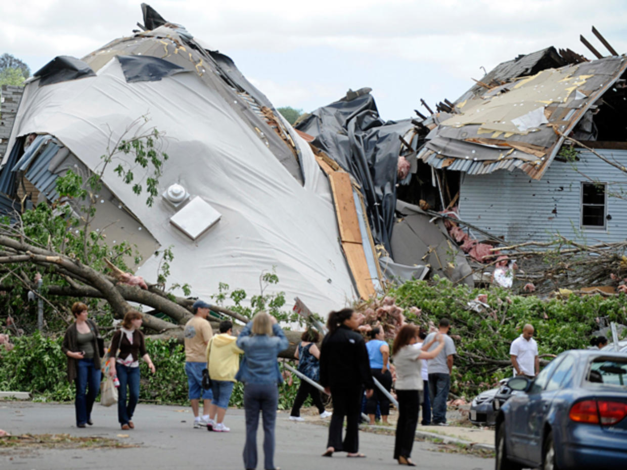 Massachusetts tornado CBS News