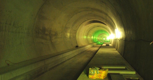 Deep inside the world's longest tunnel CBS News