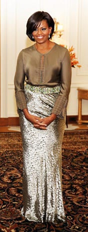 Mrs. Obama's best evening looks  