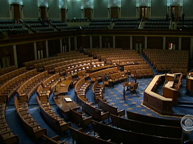 Capitol Hill empty as debt ceiling approaches