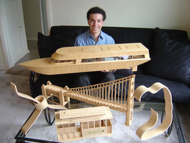Extreme toothpick art