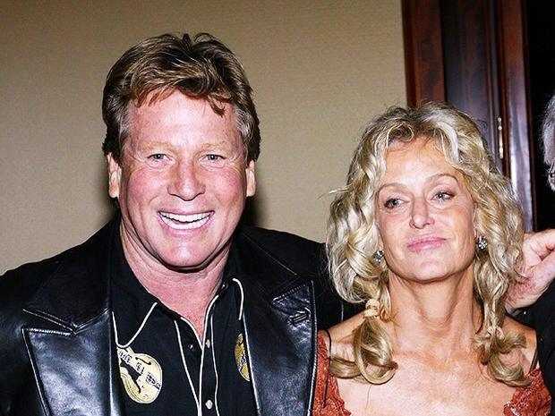 ryan o'neal, farrah fawcett