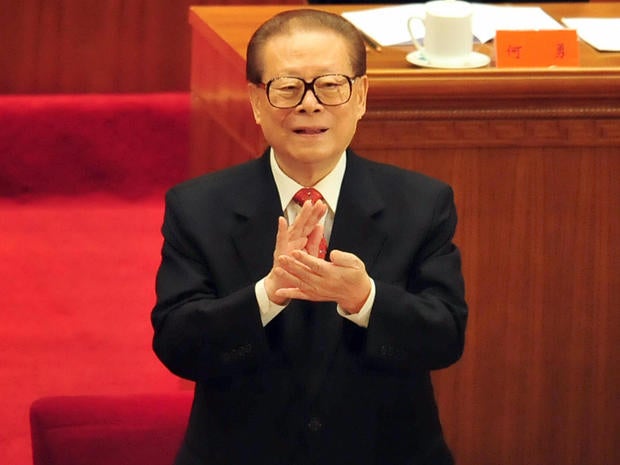 Former Chinese President Jiang Zemin