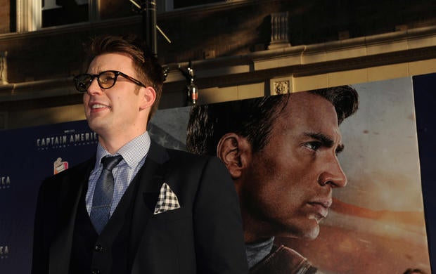 Chris Evans at the El Capitan Theatre on July 19, 2011 in Hollywood