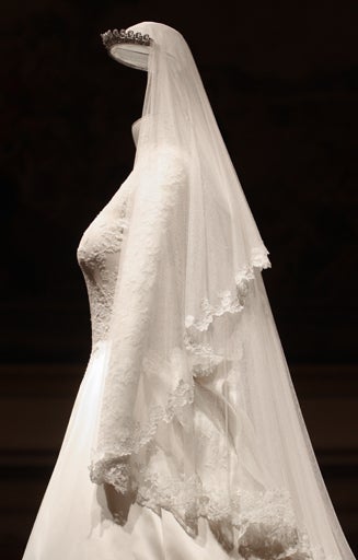 Kate Middleton Wedding Dress Up Close Cbs News
