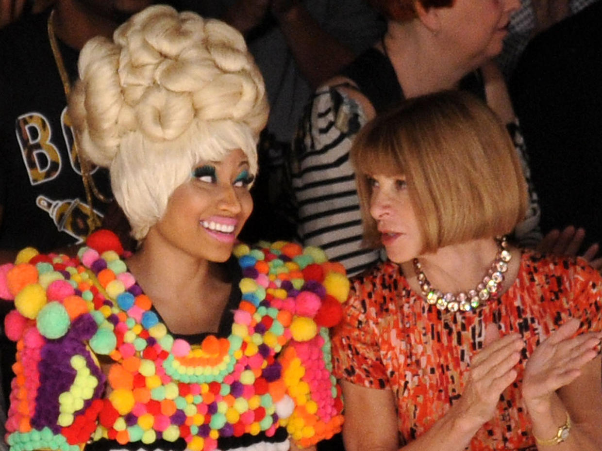 Nicki Minaj and Anna Wintour Fashion Week BFFs? CBS News