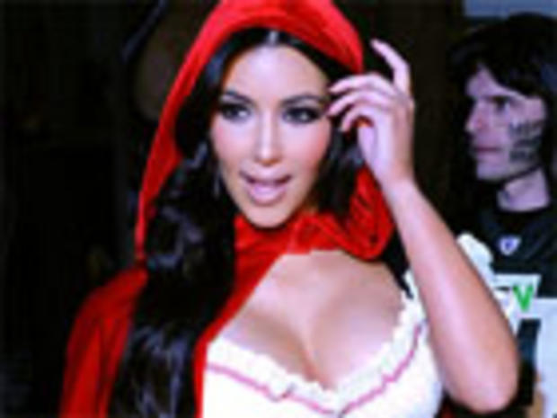 Kim Kardashian As Lil Red Ridinghood 