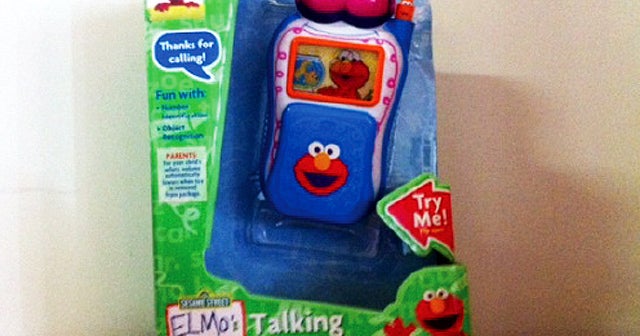 elmo cell phone toy
