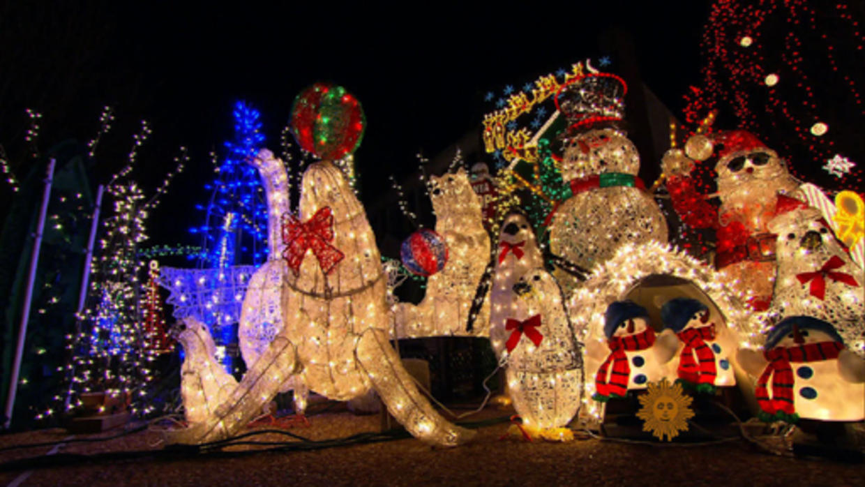 Tacky holiday lights