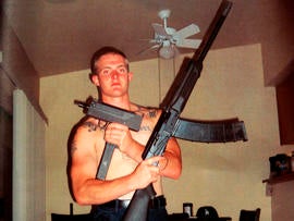 Benjamin Colton Barnes, a person of interest in the Jan. 1, 2012, fatal shooting of a park ranger at Mount Rainier National Park in Washington state, is shown in this undated photo provided by the Pierce County Sheriff's Department.