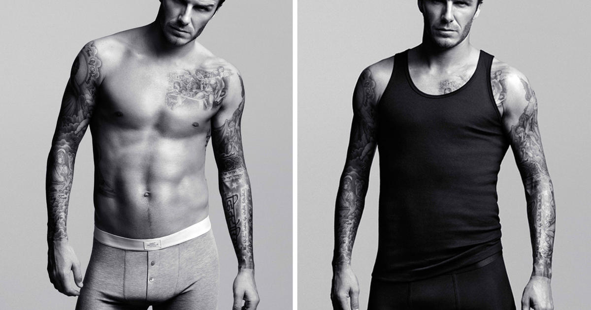 David Beckham Strips Down For Underwear Ads Cbs News