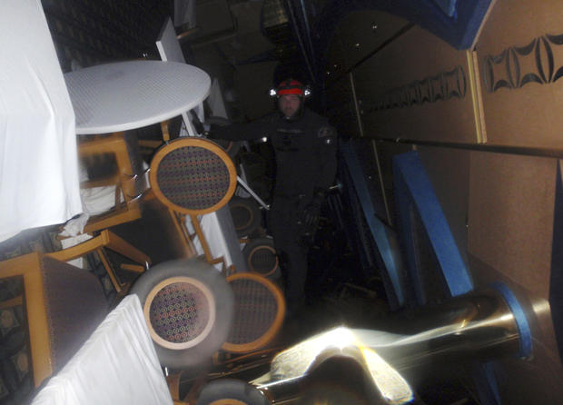 Inside The Costa Concordia Wreck Photo 7 Pictures Cbs News