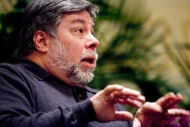 Wozniak speaking