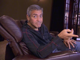 George Clooney gives "Person to Person" a tour of his L.A. home