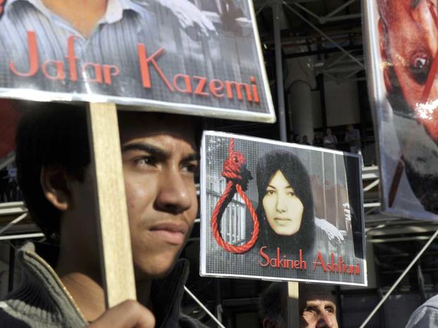 death penalty, executions, demonstrations, Iran, Sakineh Mohammadi Ashtiani