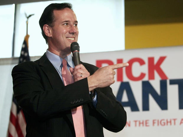 Santorum seeks to keep momentum