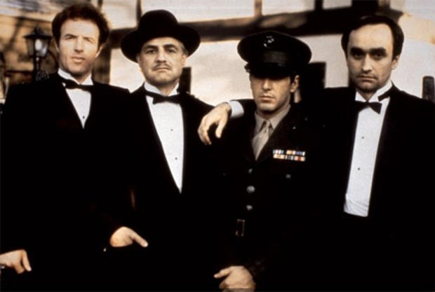 Cast of "The Godfather" 