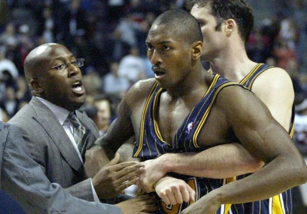Top 10 worst fights and cheap shots in NBA history CBS News