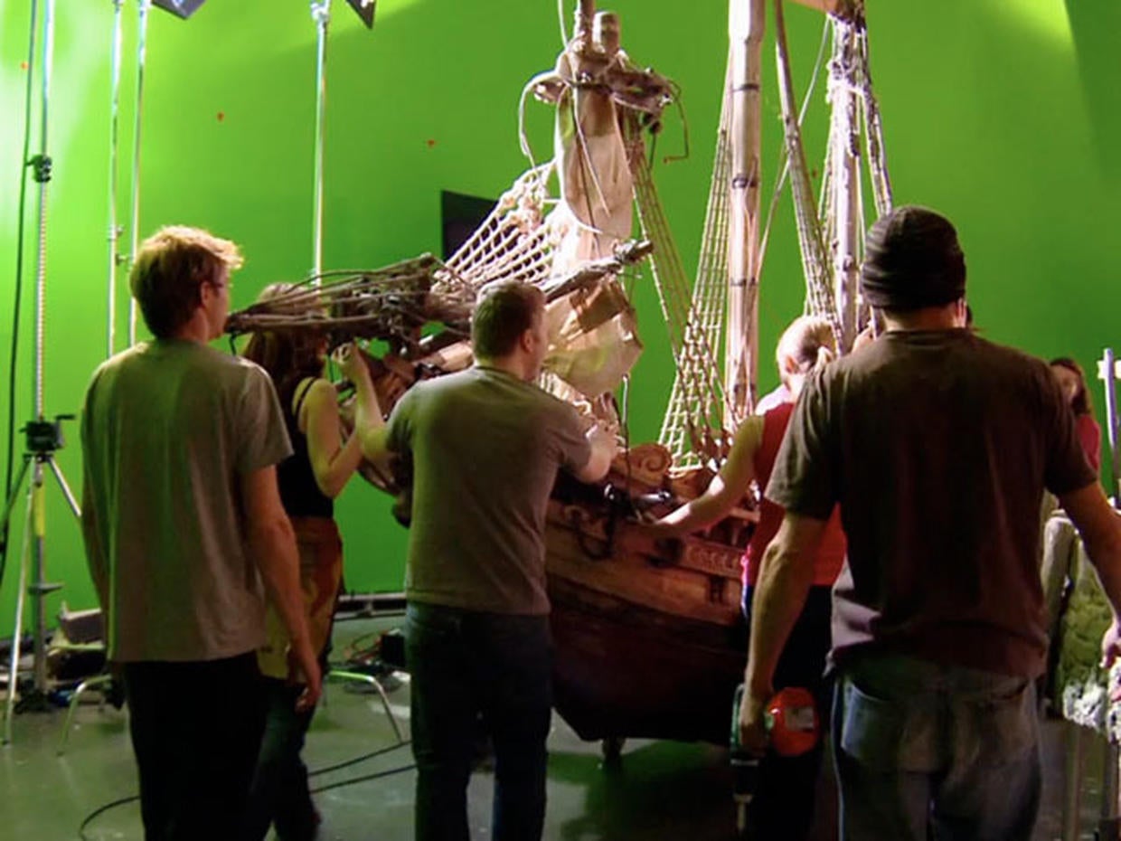 Behind the scenes with stopmotion animation film "The Pirates! Band of