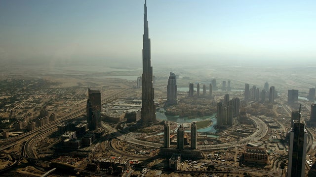 World Trade Center Tower Surpasses Empire State Cbs News