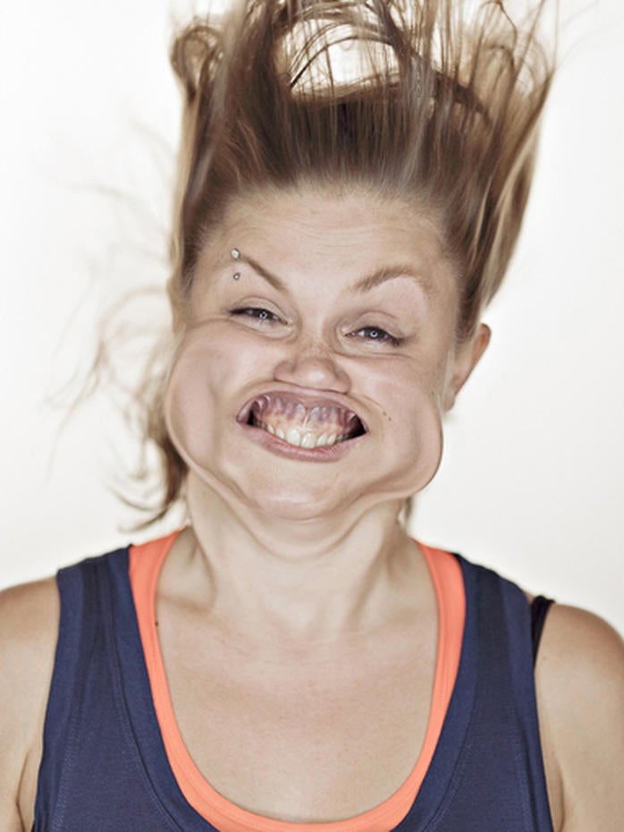 Pics of blown out faces go viral Pics of blown out faces go viral