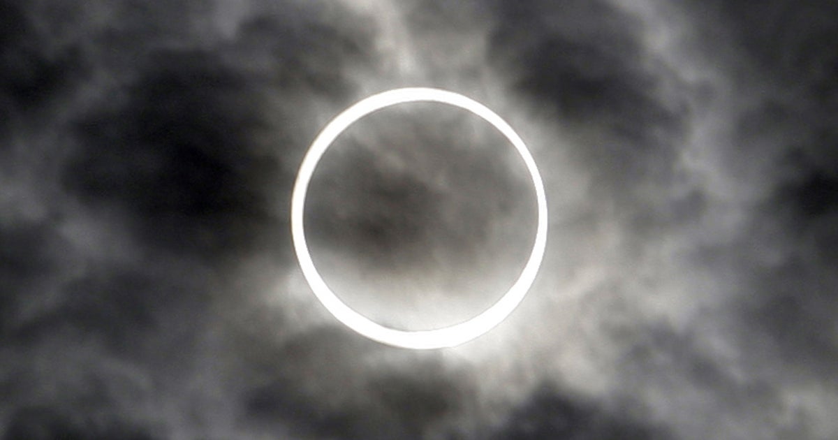 "Ring of Fire" solar eclipse CBS News