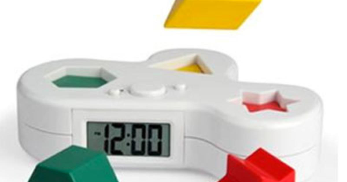 Laser Target Alarm Clock 10 Offbeat Alarm Clocks To Wake A Heavy Sleeper Cbs News