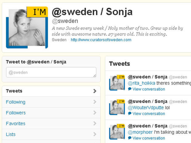 Sweden Twitter Experiment Sparks Controversy Cbs News