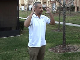 George Zimmerman walks police through his fatal encounter with Trayvon Martin a day after shooting the Florida teen.