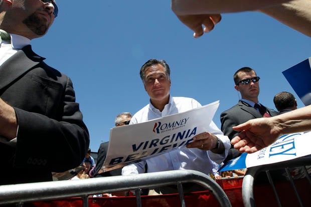 Mitt Romney campaigns
