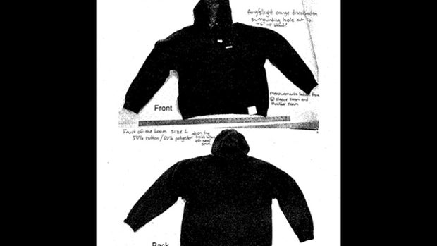 George Zimmerman crime scene photos