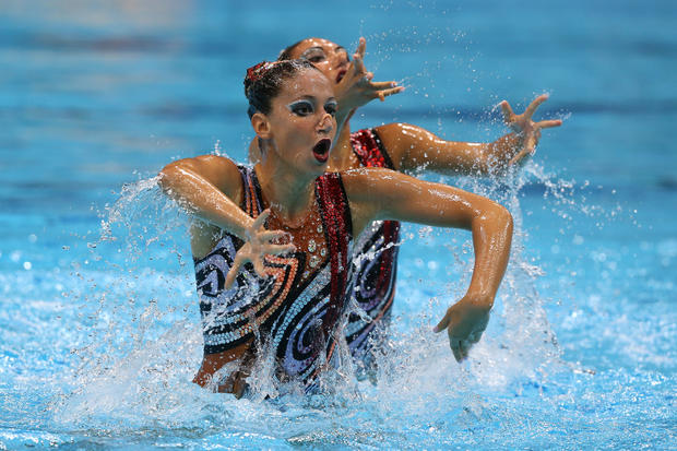 London Olympics Synchronized Swimming Photo 1 Pictures Cbs News