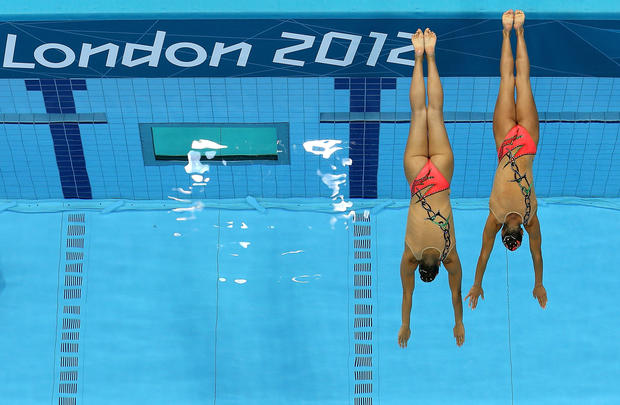 London Olympics Synchronized Swimming Photo 1 Pictures Cbs News