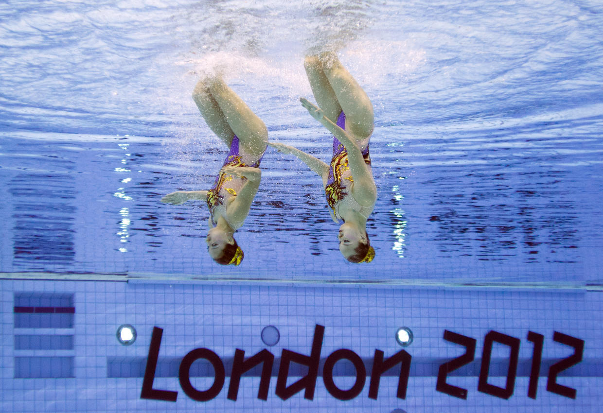London Olympics Synchronized Swimming Photo 7 Cbs News